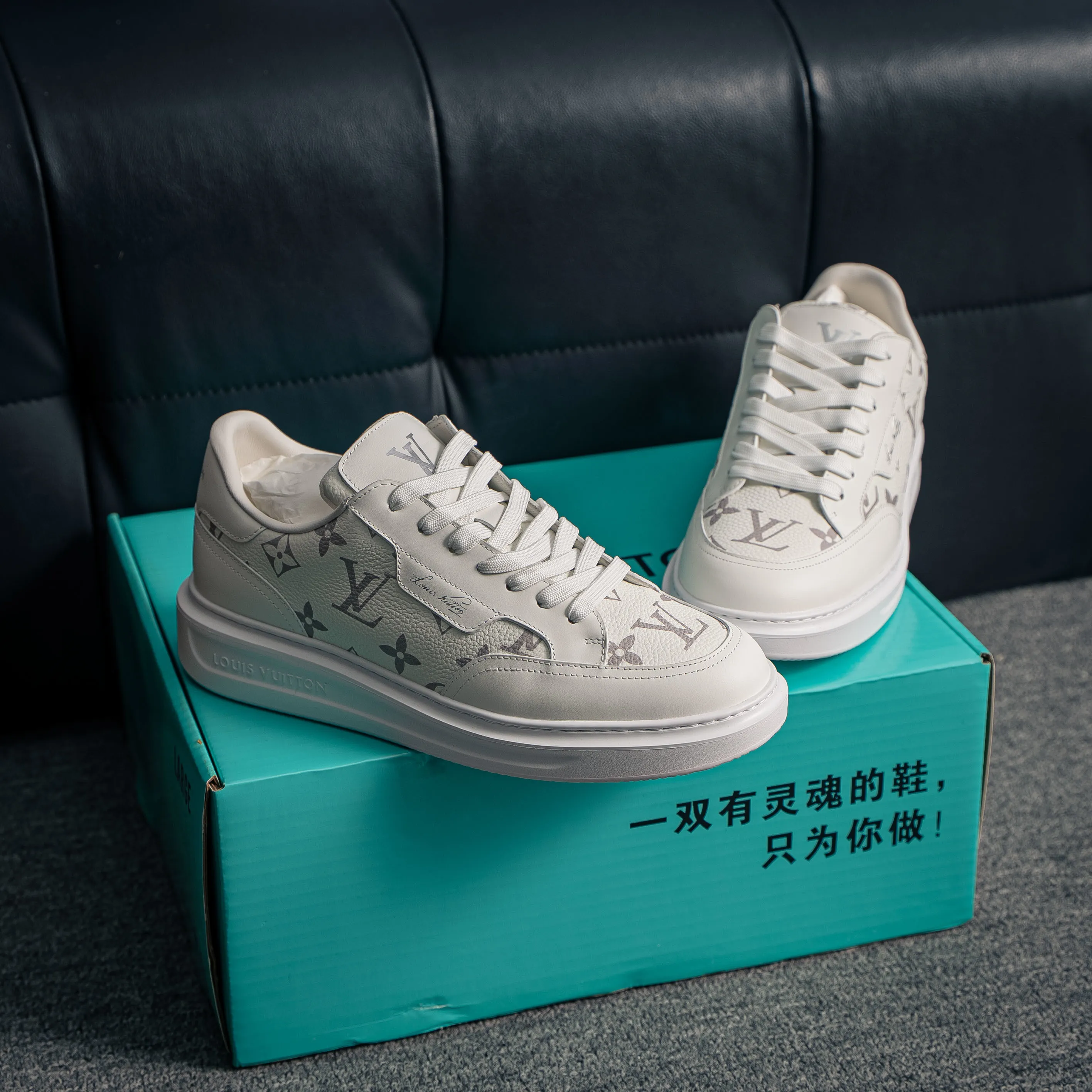 Premium In Stock Louis Vuitton LV Shoes Series Same Style Versatile Authentic 1:1 ， Shoes